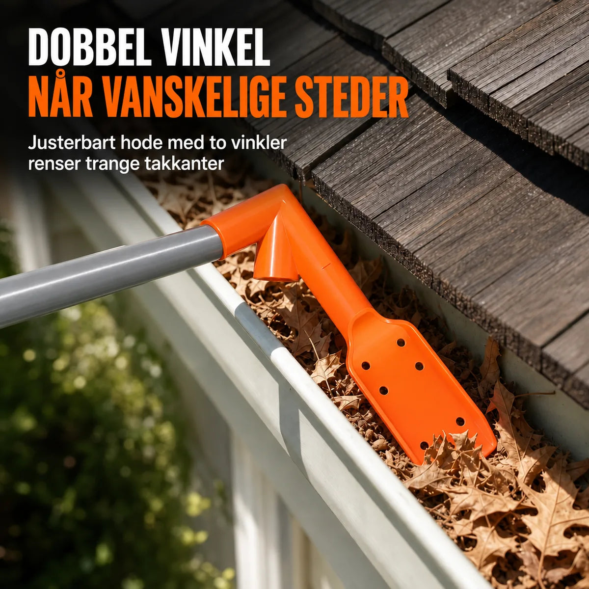 Dobbel vinkel når vanskelige steder